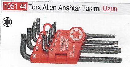 TORX ALLEN ANAHTAR TK UZUN 9 PRC